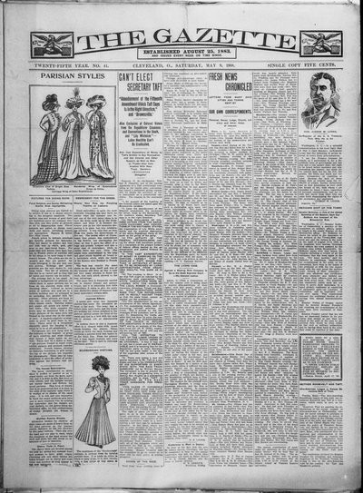 The Gazette, May 9, 1908
