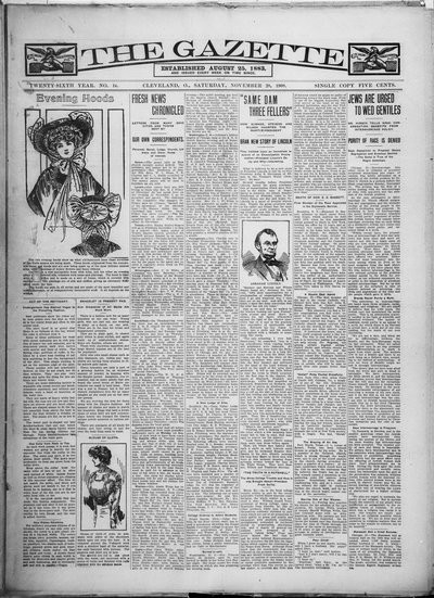 The Gazette, Nov 28, 1908