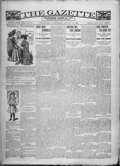 The Gazette, Jan 23, 1909