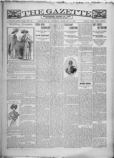 The Gazette, Feb 27, 1909