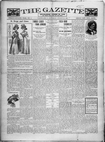 The Gazette, Aug 21, 1909