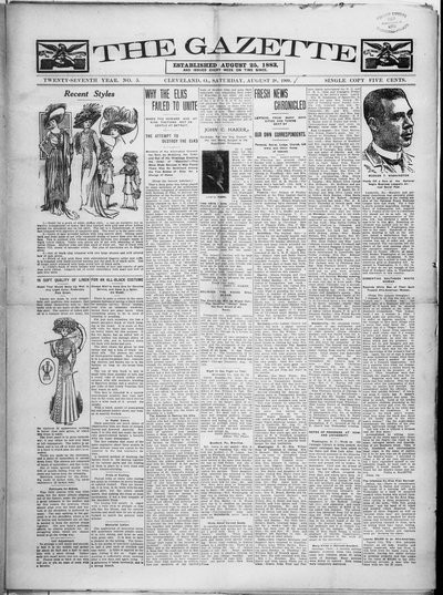 The Gazette, Aug 28, 1909
