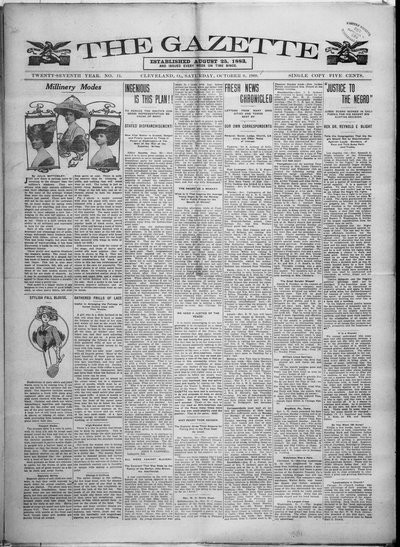 The Gazette, Oct 9, 1909