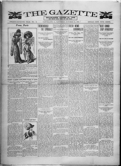 The Gazette, Oct 16, 1909