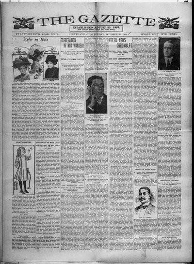 The Gazette, Oct 30, 1909