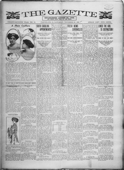 The Gazette, Nov 27, 1909