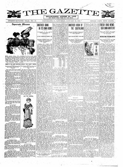 The Gazette, Jan 29, 1910