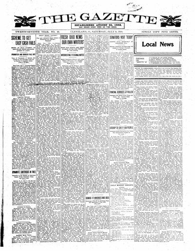 The Gazette, Jul 9, 1910