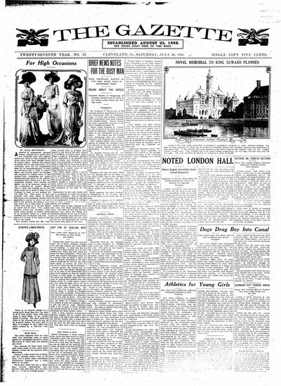 The Gazette, Jul 30, 1910