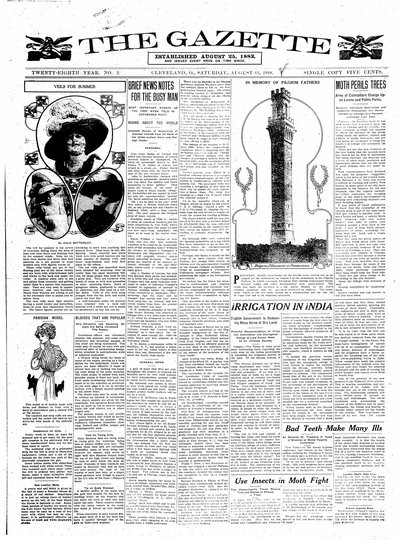 The Gazette, Aug 13, 1910