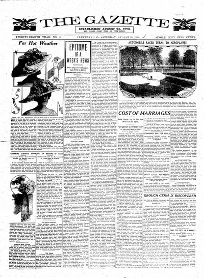 The Gazette, Aug 20, 1910