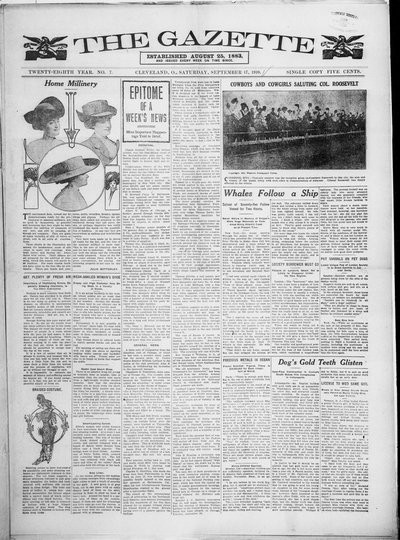 The Gazette, Sep 17, 1910