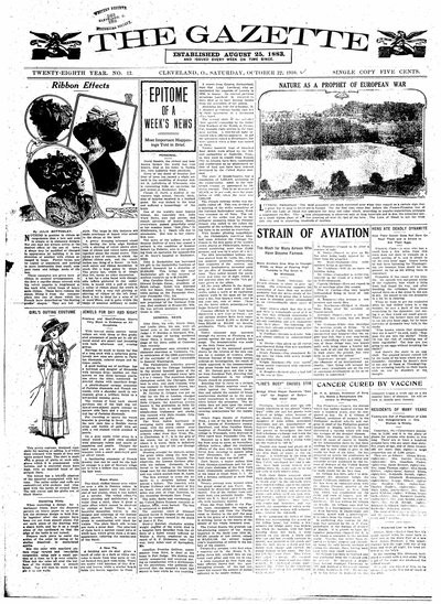 The Gazette, Oct 22, 1910