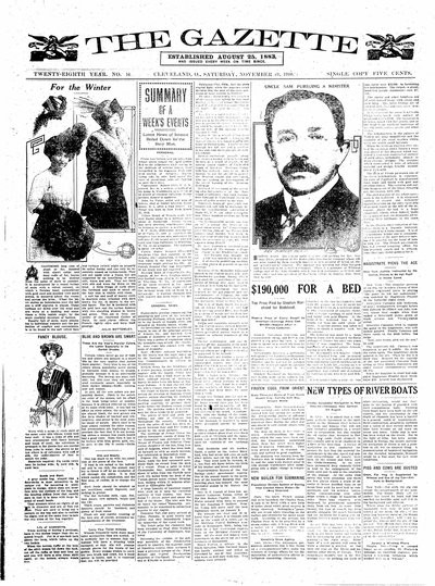 The Gazette, Nov 19, 1910