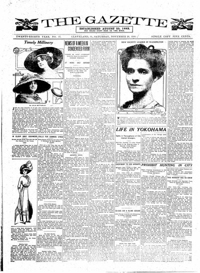 The Gazette, Nov 26, 1910
