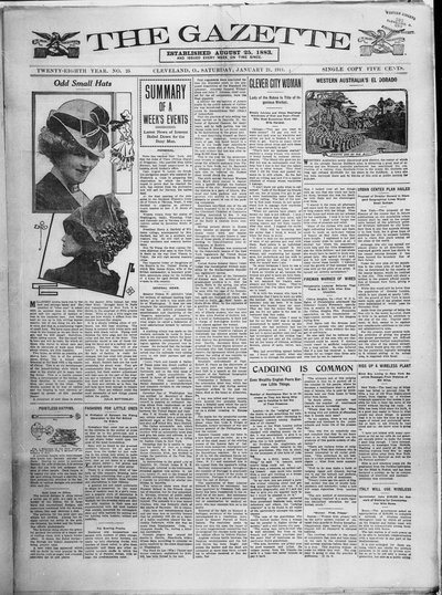 The Gazette, Jan 21, 1911