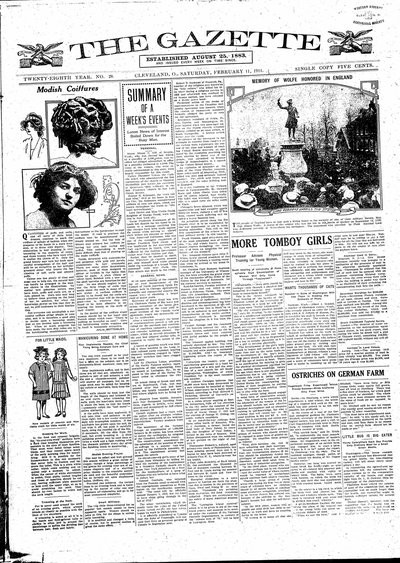 The Gazette, Feb 11, 1911