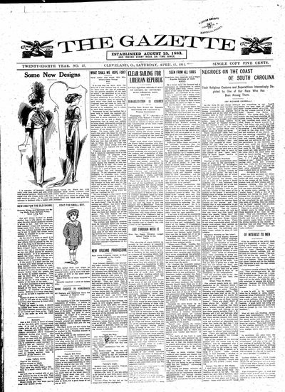 The Gazette, Apr 15, 1911