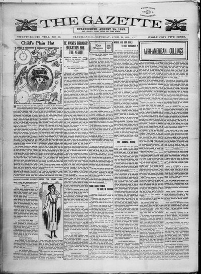 The Gazette, Apr 29, 1911
