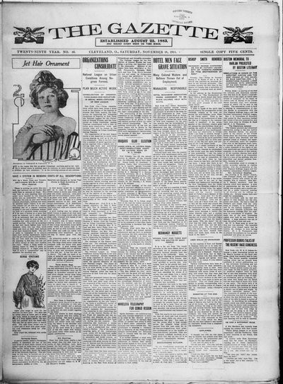 The Gazette, Nov 18, 1911