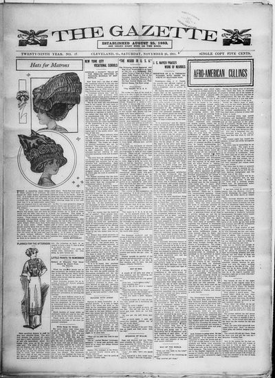 The Gazette, Nov 25, 1911