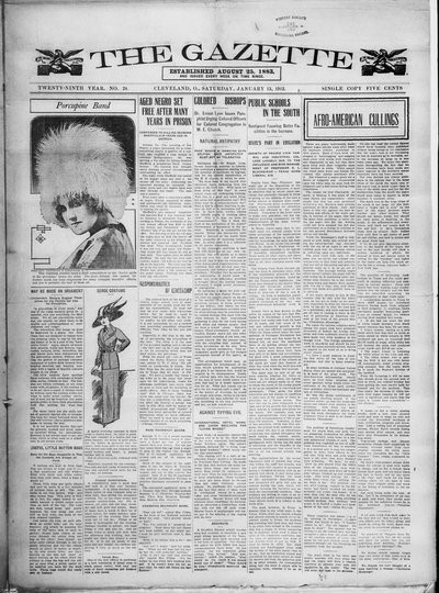 The Gazette, Jan 13, 1912