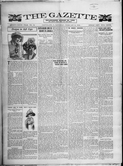 The Gazette, Feb 24, 1912