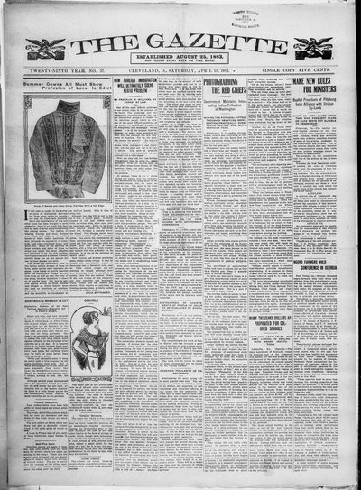 The Gazette, Apr 13, 1912
