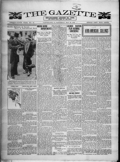 The Gazette, May 25, 1912