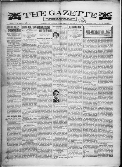 The Gazette, Aug 31, 1912