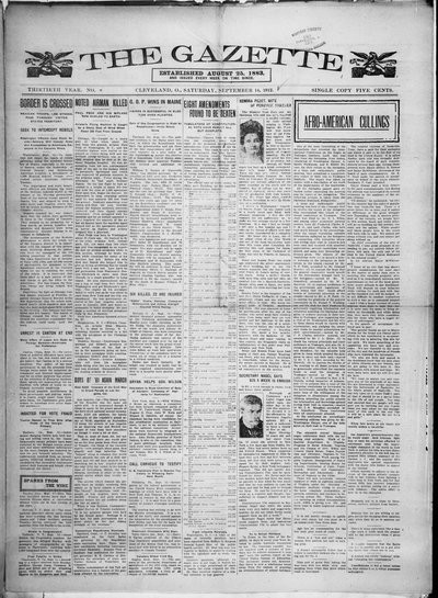 The Gazette, Sep 14, 1912