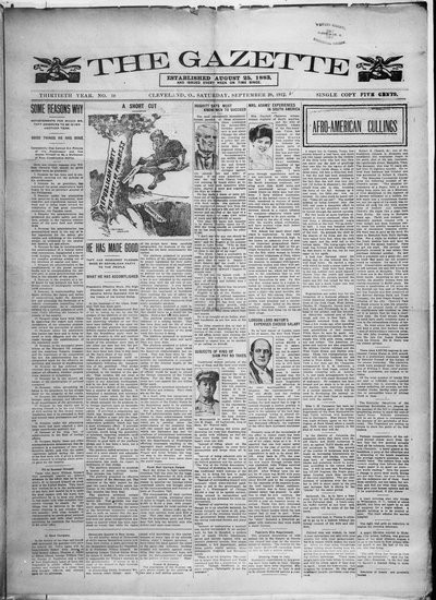 The Gazette, Sep 28, 1912