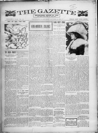 The Gazette, Oct 12, 1912