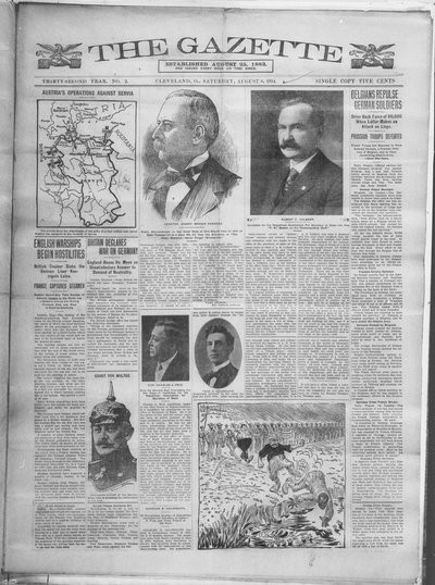 The Gazette, Aug 8, 1914