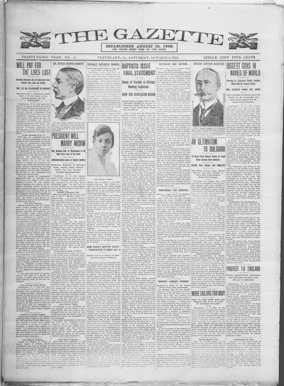 The Gazette, Oct 9, 1915