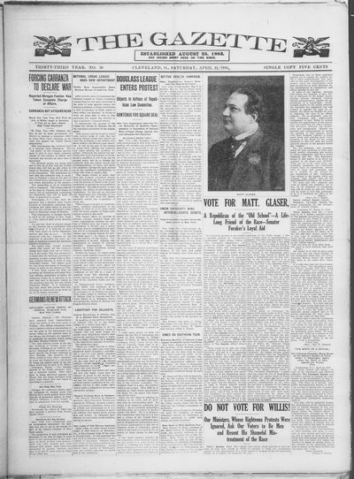 The Gazette, Apr 22, 1916