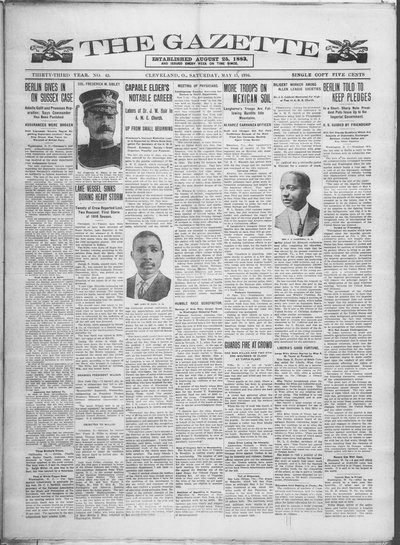 The Gazette, May 13, 1916