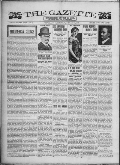 The Gazette, Jan 13, 1917
