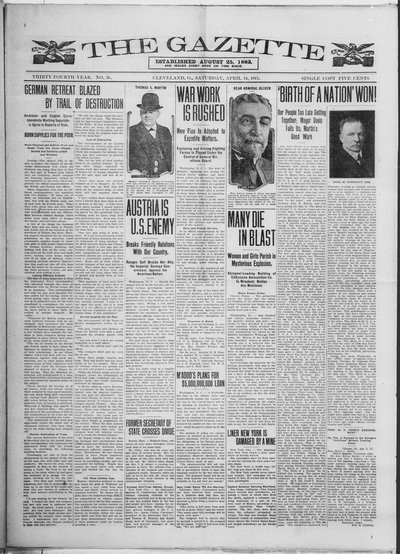 The Gazette, Apr 14, 1917