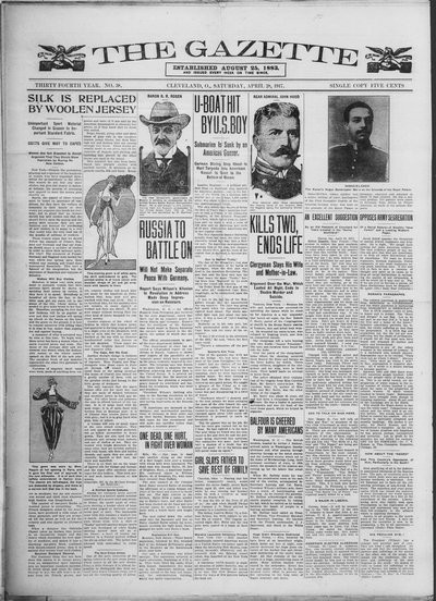 The Gazette, Apr 28, 1917