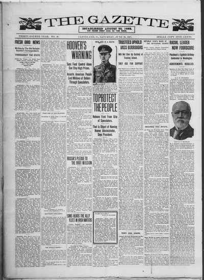 The Gazette, Jun 23, 1917