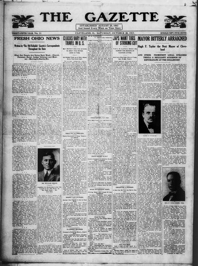 The Gazette, Oct 20, 1917