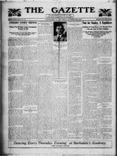 The Gazette, Oct 27, 1917