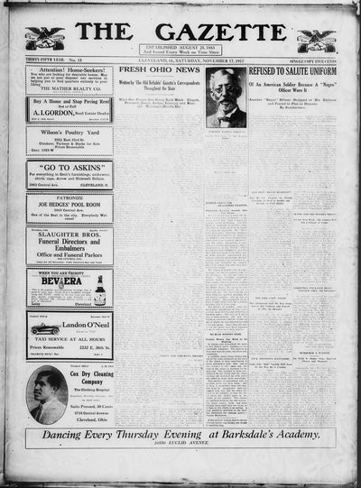 The Gazette, Nov 17, 1917