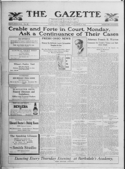 The Gazette, Dec 22, 1917
