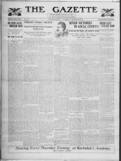 The Gazette, Mar 23, 1918