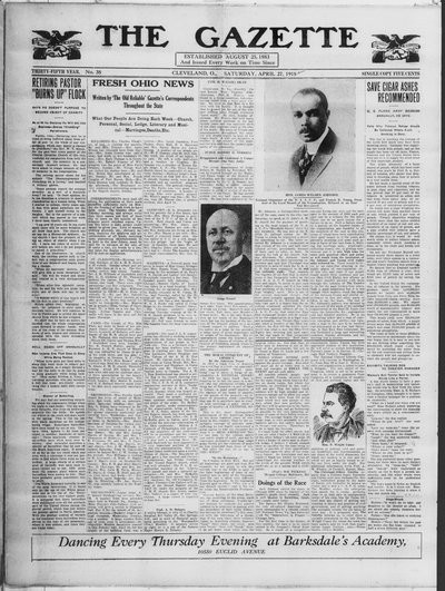 The Gazette, Apr 27, 1918