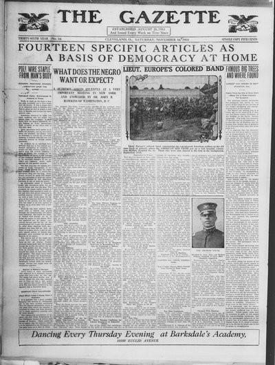 The Gazette, Nov 16, 1918