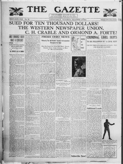 The Gazette, Dec 14, 1918