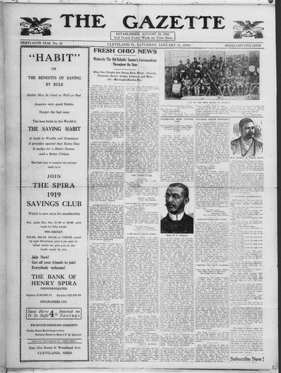 The Gazette, Jan 11, 1919